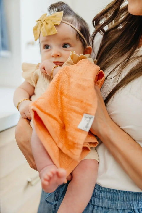 6 Ultra Soft Washcloths - Piper - Copper Pearl