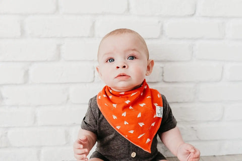 Copper Pearl-Baby Bandana Bibs - Ace-#Butter_Bug_Boutique#