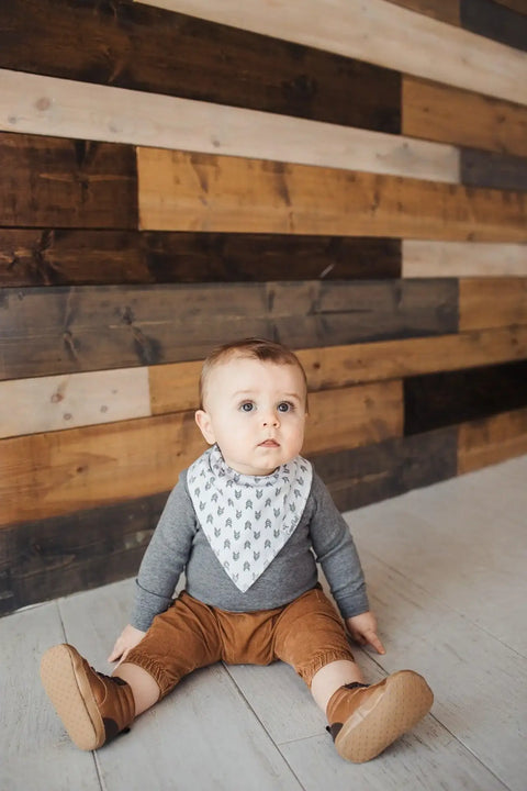Baby Bandana Bibs - Alta - Copper Pearl