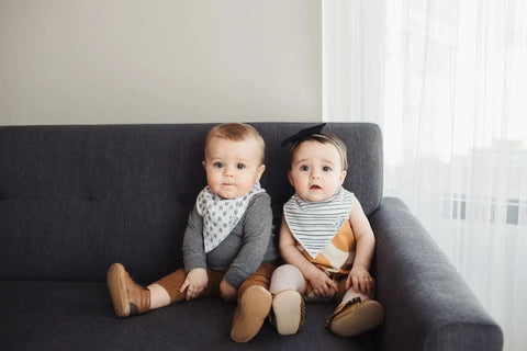 Baby Bandana Bibs - Alta - Copper Pearl