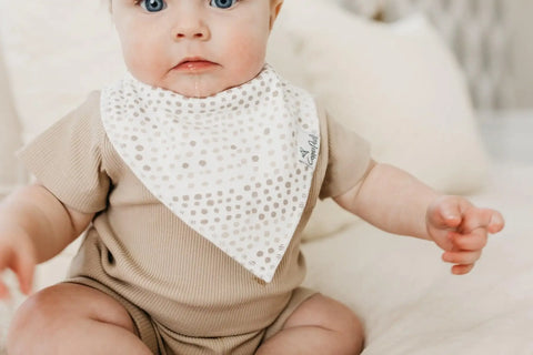 Copper Pearl-Baby Bandana Bibs - Bliss-#Butter_Bug_Boutique#