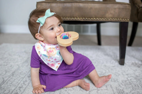 Baby Bandana Bibs - Bloom - Copper Pearl