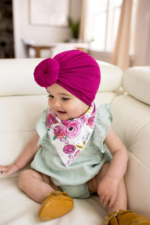 Baby Bandana Bibs - Bloom - Copper Pearl