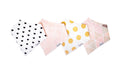 Baby Bandana Bibs - Blush - Copper Pearl