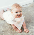 Baby Bandana Bibs - Blush - Copper Pearl
