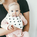 Baby Bandana Bibs - Blush - Copper Pearl