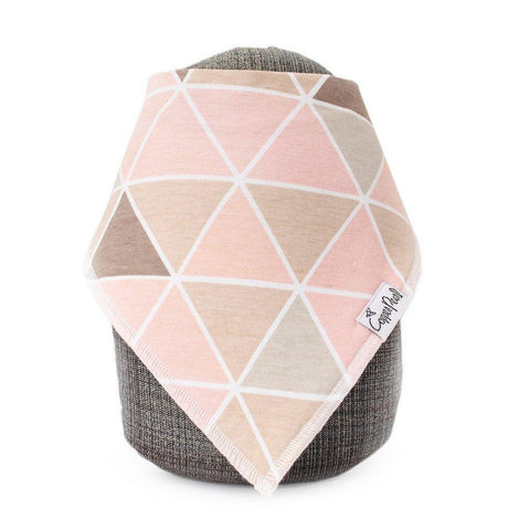 Baby Bandana Bibs - Blush - Copper Pearl
