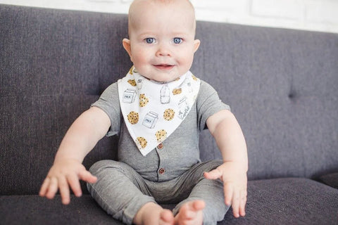 Baby Bandana Bibs - Chip - Copper Pearl