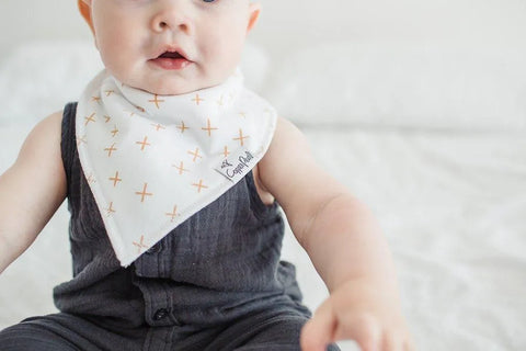Baby Bandana Bibs - Chip - Copper Pearl