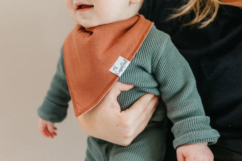 Copper Pearl-Baby Bandana Bibs - Dune-#Butter_Bug_Boutique#