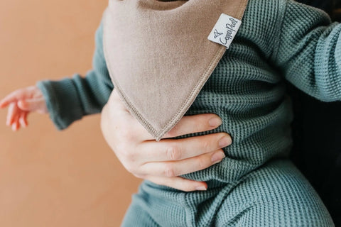 Copper Pearl-Baby Bandana Bibs - Dune-#Butter_Bug_Boutique#