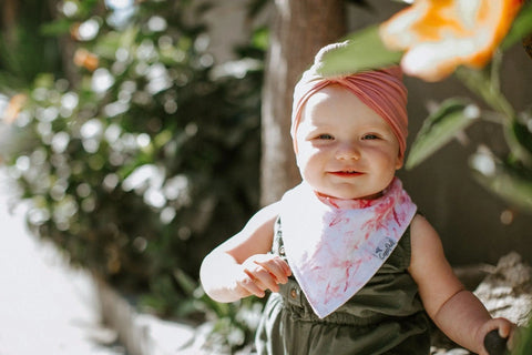 Baby Bandana Bibs - Enchanted - Copper Pearl