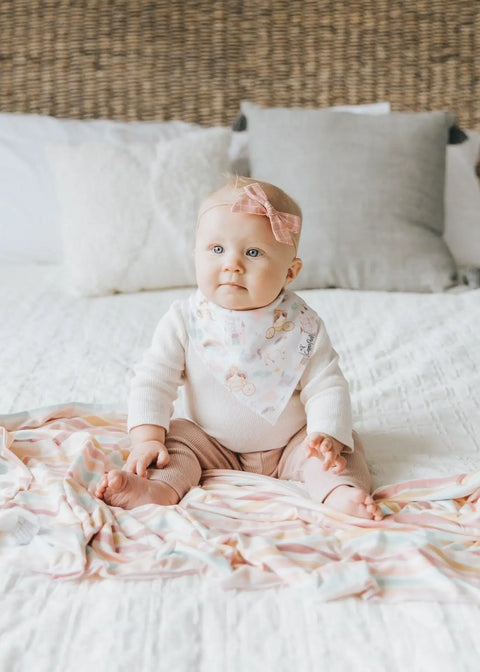 Baby Bandana Bibs - Enchanted - Copper Pearl