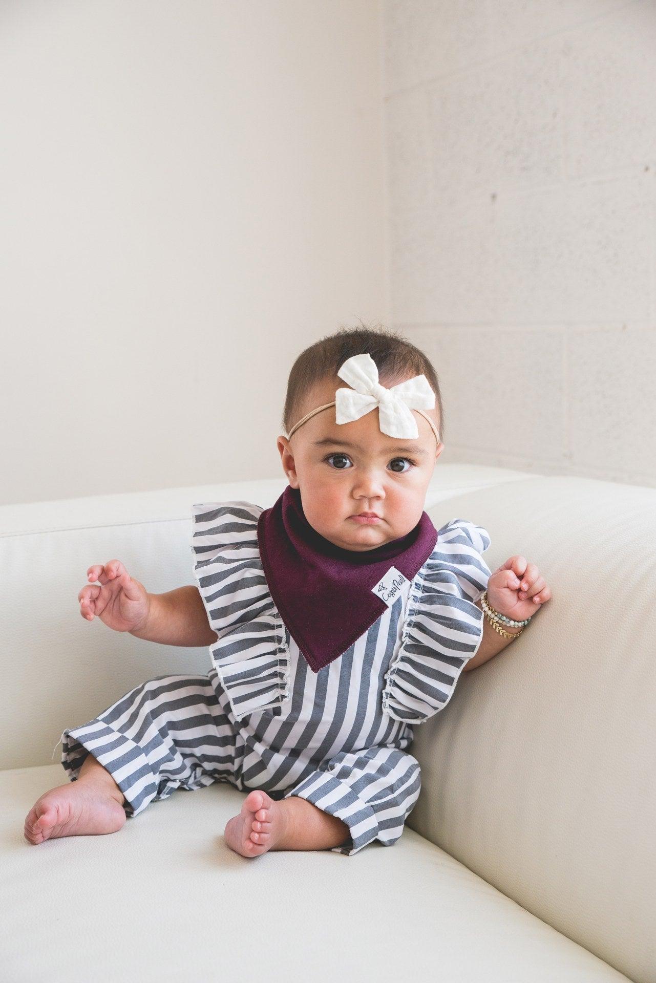 Baby Bandana Bibs - Jade - Copper Pearl