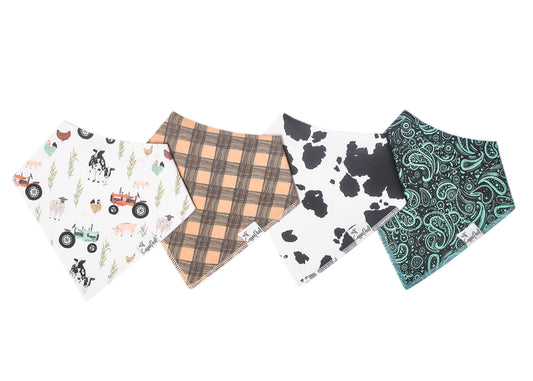 Baby Bandana Bibs - Jo - Copper Pearl