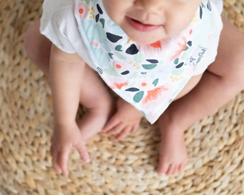 Baby Bandana Bibs - Leilani - Copper Pearl