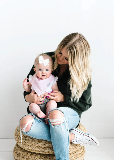 Baby Bandana Bibs - Leilani - Copper Pearl