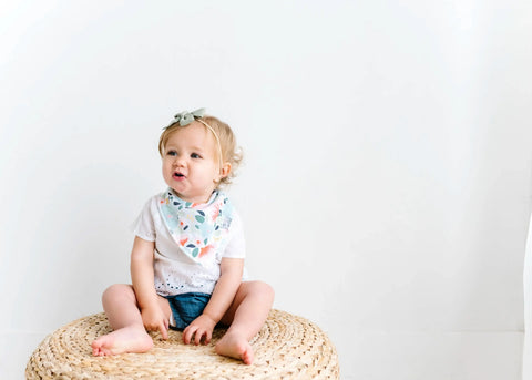 Baby Bandana Bibs - Leilani - Copper Pearl