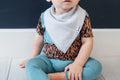 Baby Bandana Bibs - Oxford - Copper Pearl