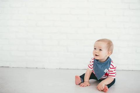 Baby Bandana Bibs - Oxford - Copper Pearl