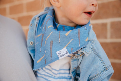 Baby Bandana Bibs - Slugger - Butterbugboutique