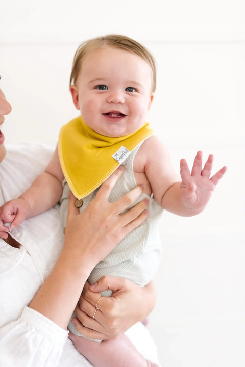 Baby Bandana Bibs - Stone - Copper Pearl