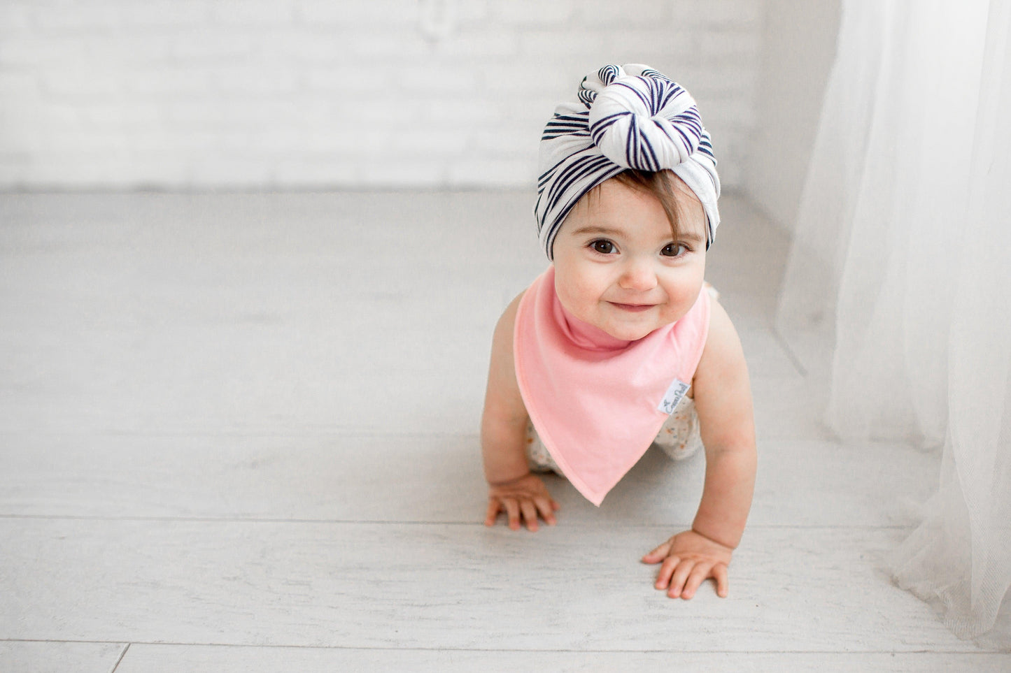 Baby Bandana Bibs - Sweetheart - Copper Pearl