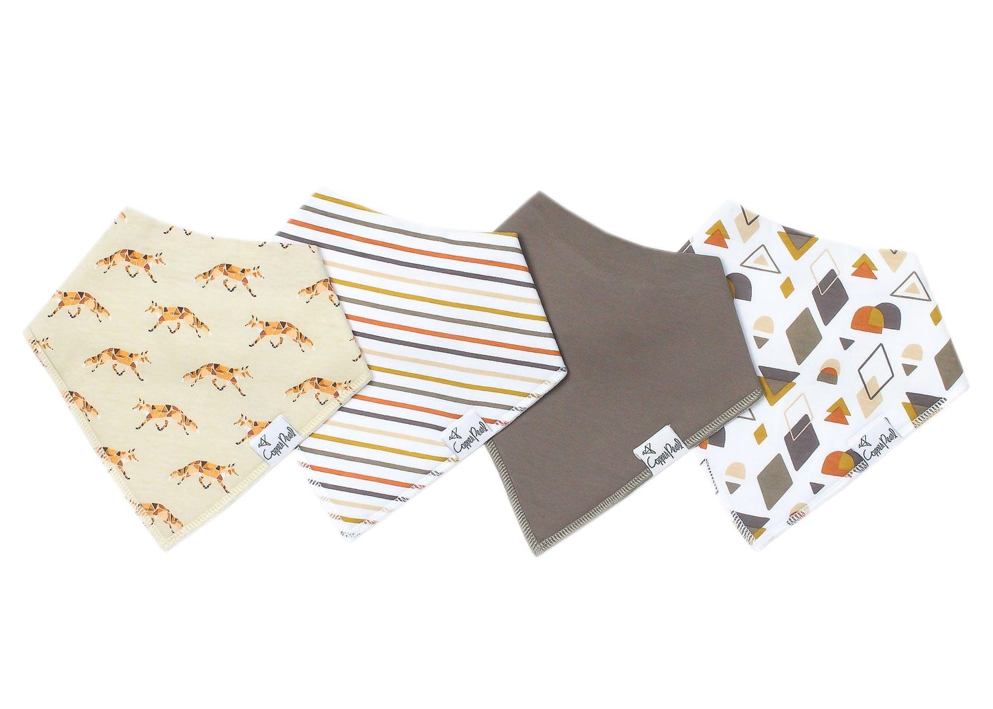 Baby Bandana Bibs - Swift - Copper Pearl