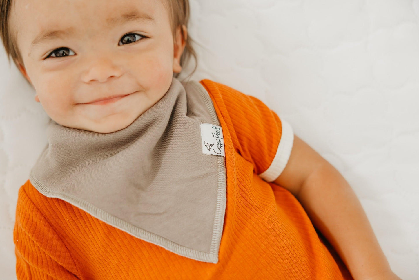 Baby Bandana Bibs - Swift - Copper Pearl