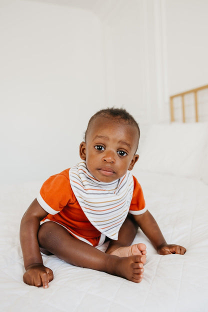 Baby Bandana Bibs - Swift - Copper Pearl