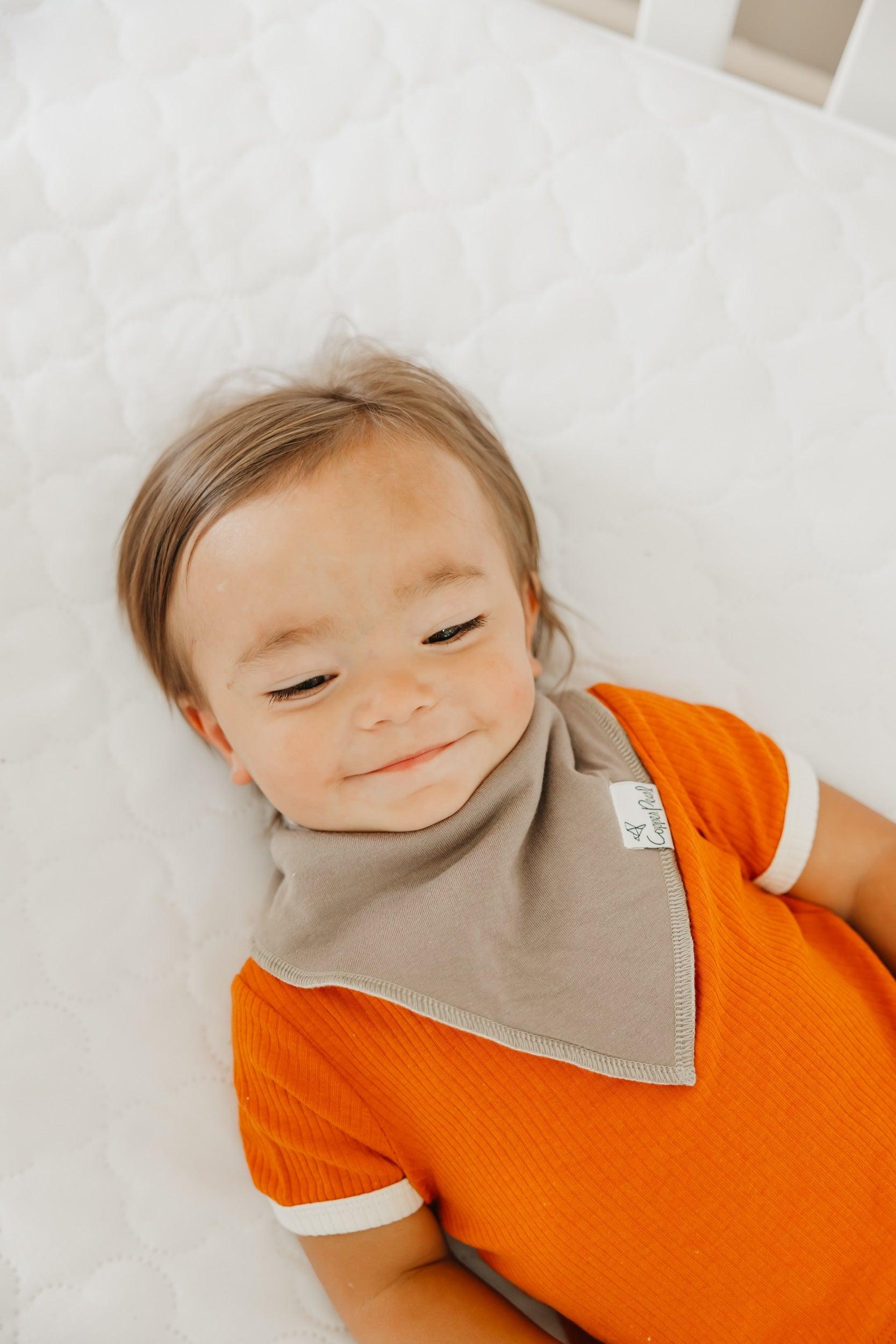 Baby Bandana Bibs - Swift - Copper Pearl