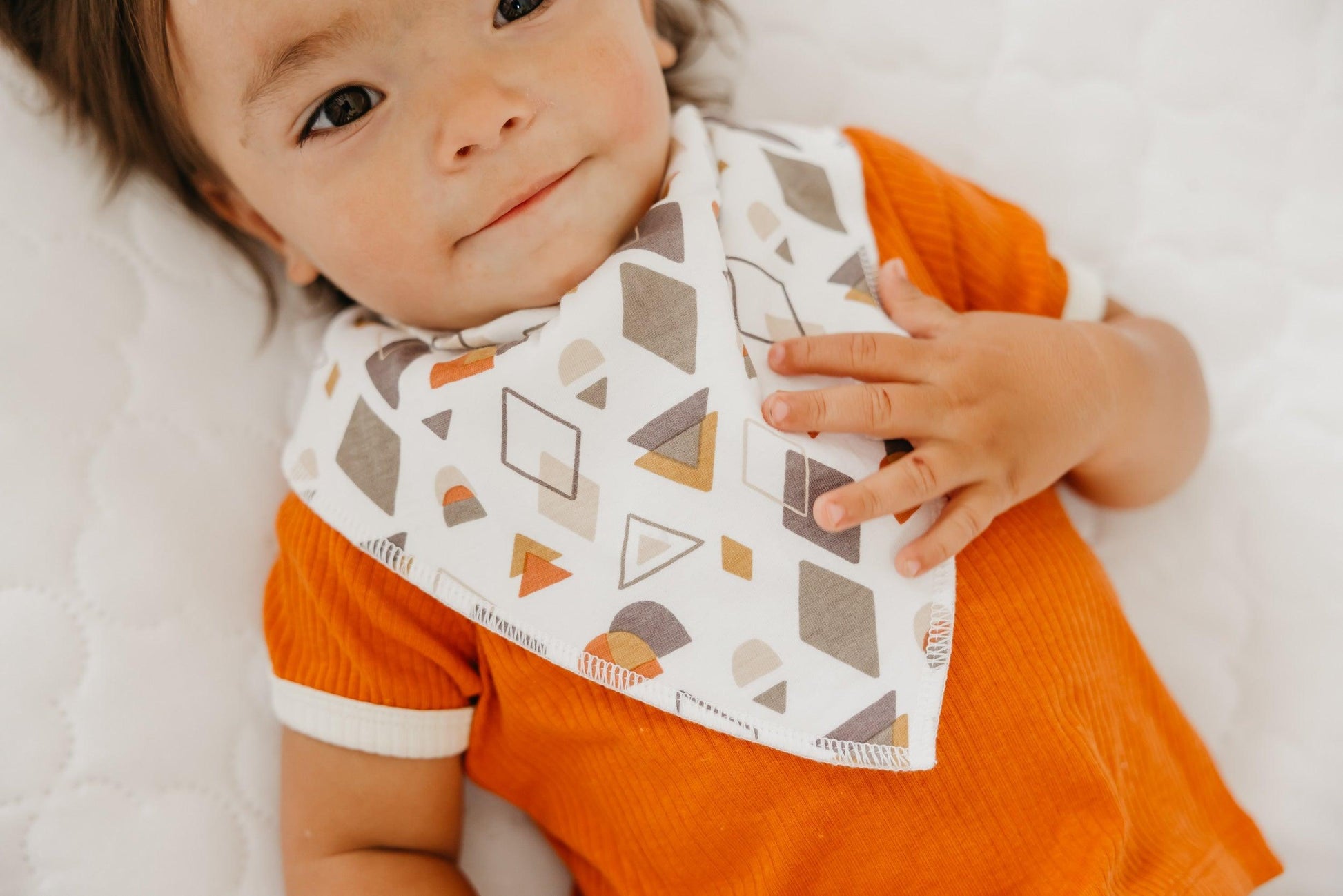 Baby Bandana Bibs - Swift - Copper Pearl