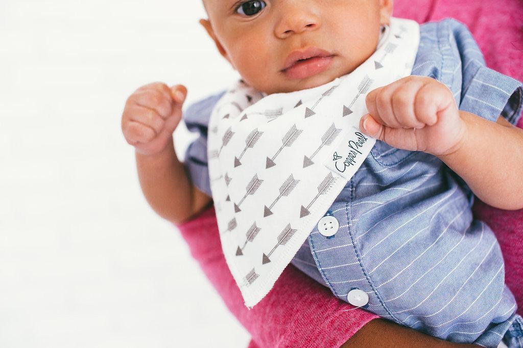 Baby Bandana Bibs - Tribe - Copper Pearl