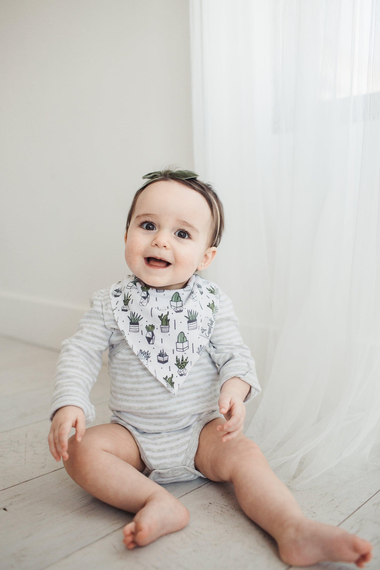 Baby Bandana Bibs - Urban - Copper Pearl