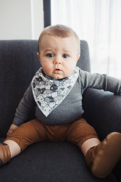 Baby Bandana Bibs - Urban - Copper Pearl