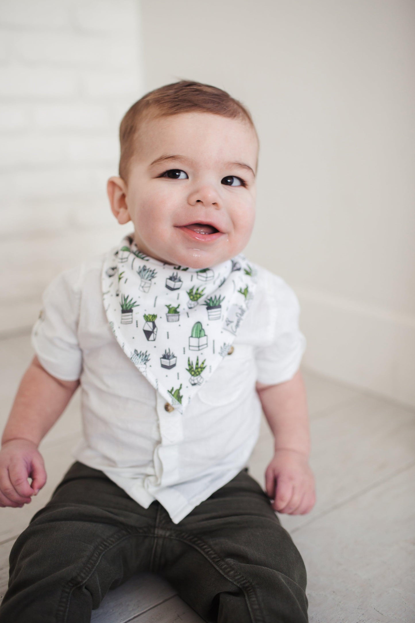 Baby Bandana Bibs - Urban - Copper Pearl