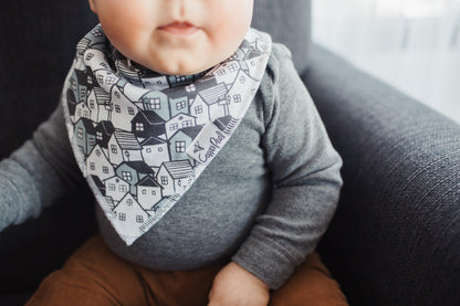 Baby Bandana Bibs - Urban - Copper Pearl