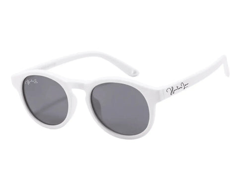 Baby Bendi Sunglasses - White Cloud (0-3 Years) - Hunter Lou