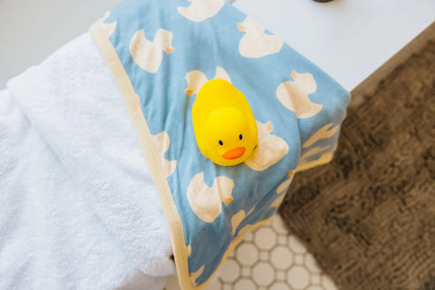 Baby Hooded Towel - Ducky - Copper Pearl