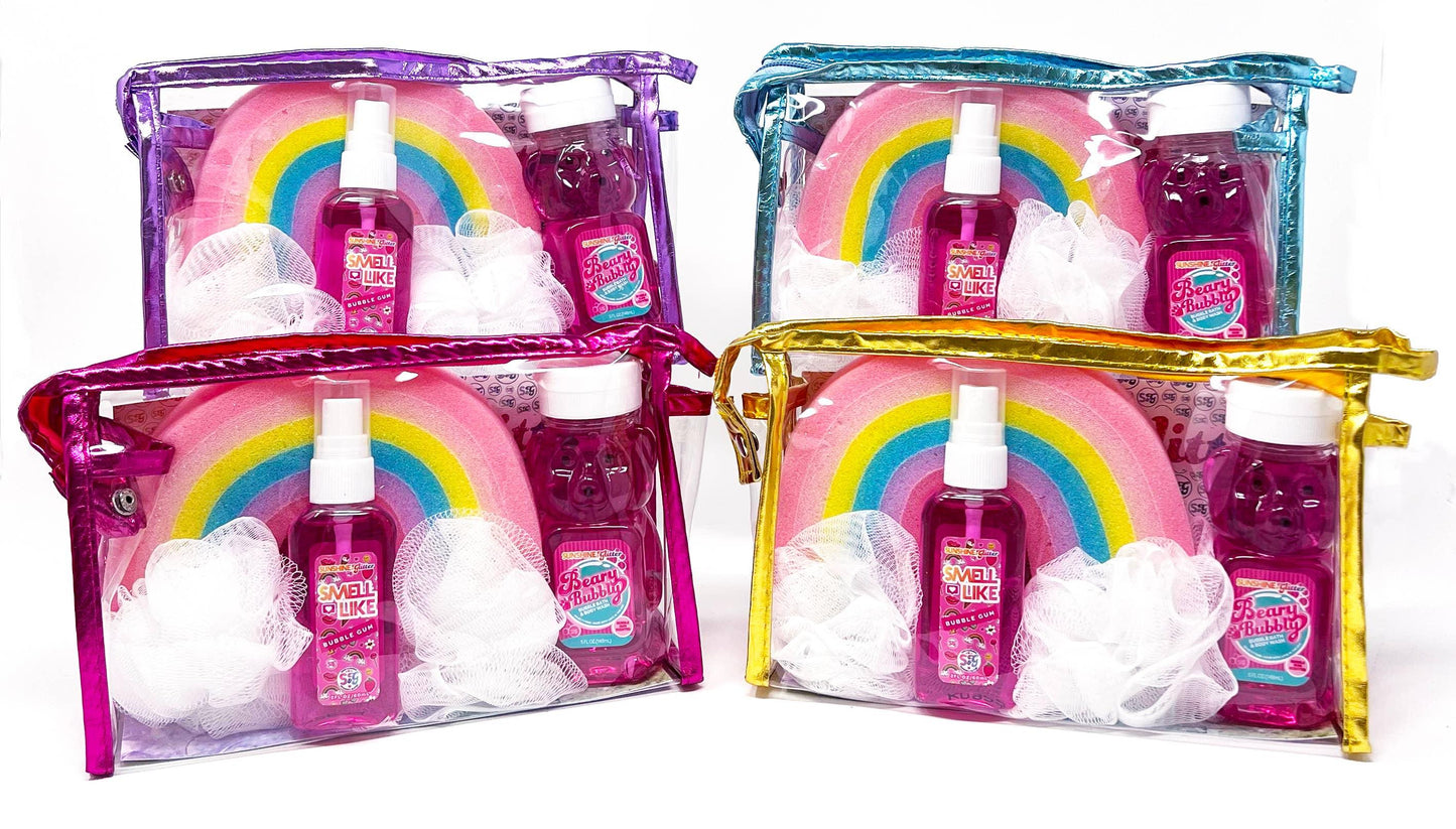 Beary Bubble Bath Gift Set - Sunshine & Glitter