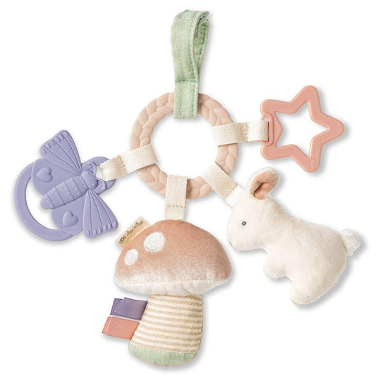 Bitzy Busy Ring™ Teething Activity Toy: Bunny - Itzy Ritzy