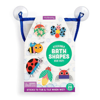 Mudpuppy-Bug Out! Stickable Foam Bath Shapes-#Butter_Bug_Boutique#