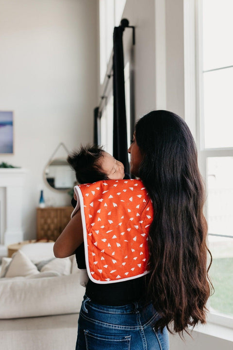 Copper Pearl-Premium Burp Cloths - Ace-#Butter_Bug_Boutique#