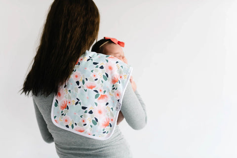 Premium Burp Cloths - Leilani - Butterbugboutique
