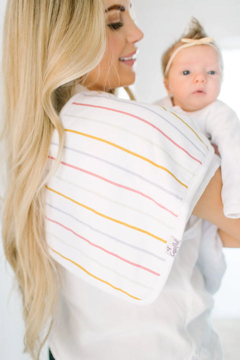 Burp Cloth Set - Olive - Copper Pearl