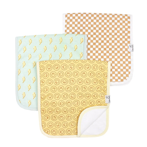 Copper Pearl-Premium Burp Cloths - Vance-#Butter_Bug_Boutique#