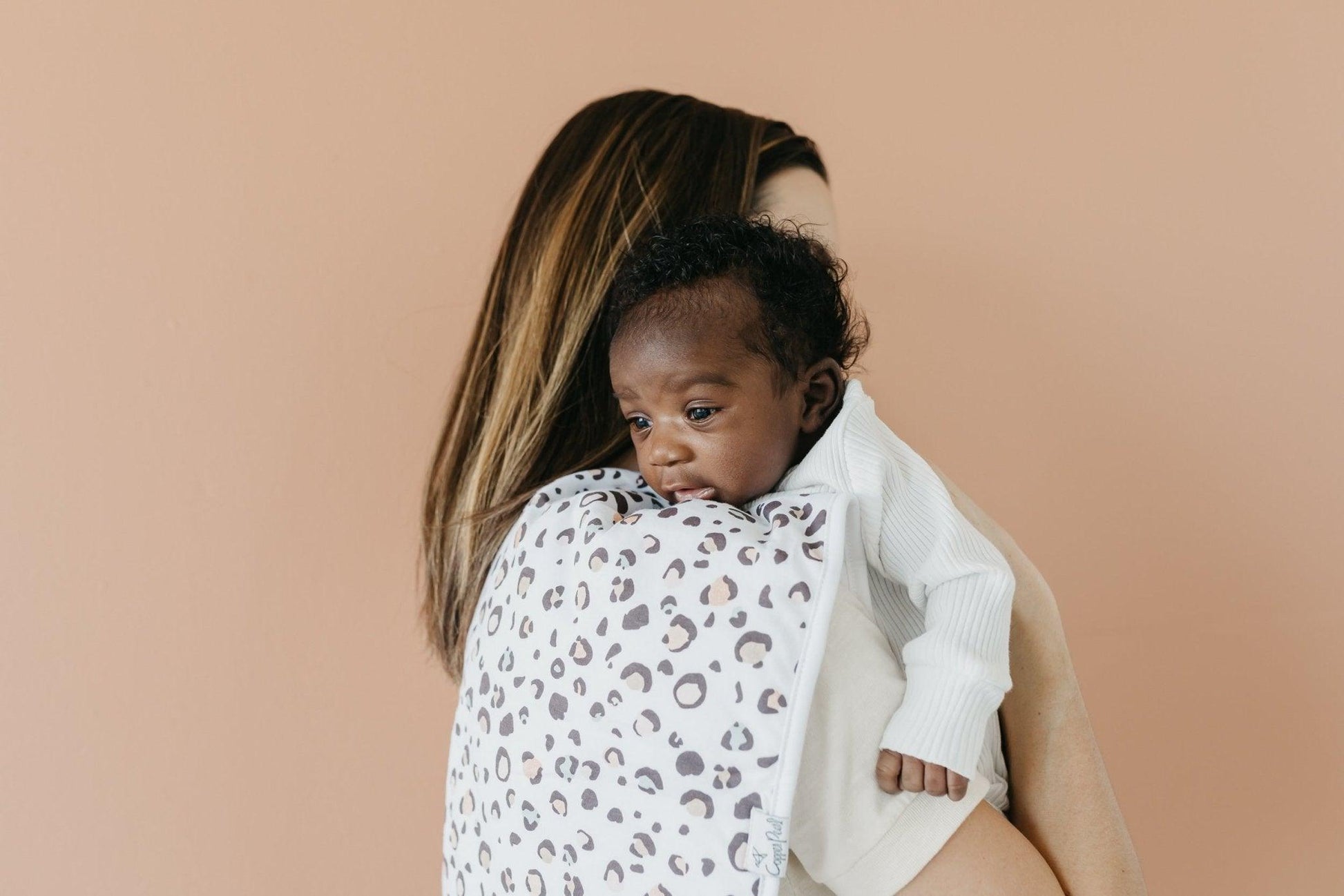 Burp Cloth Set - Zara - Copper Pearl