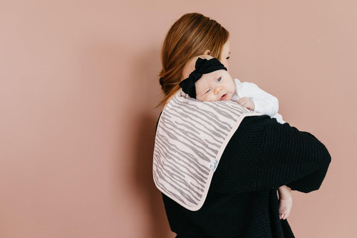 Burp Cloth Set - Zara - Copper Pearl