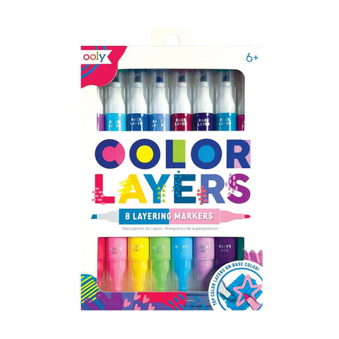 Color Layers Double-Ended Layering Markers - OOLY