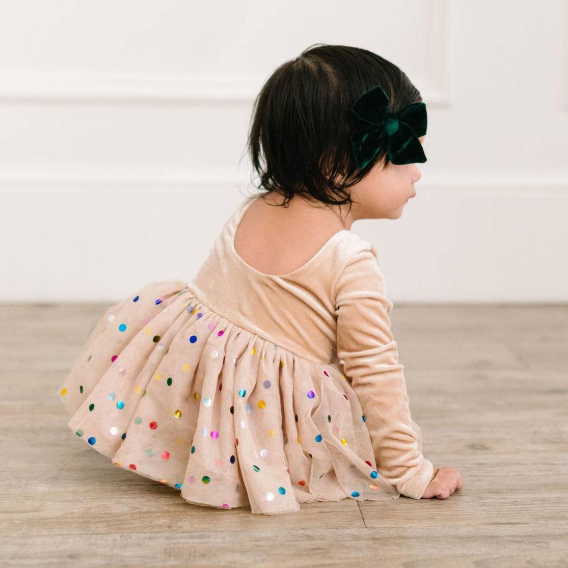 Confetti Cream Carly Romper - Ollie Jay